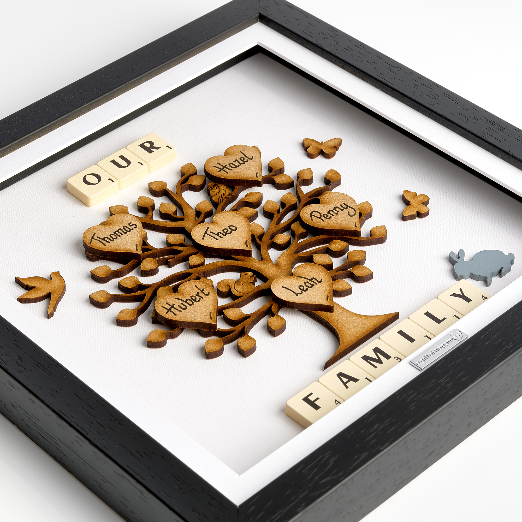 Family Tree Personalised Gift Frame