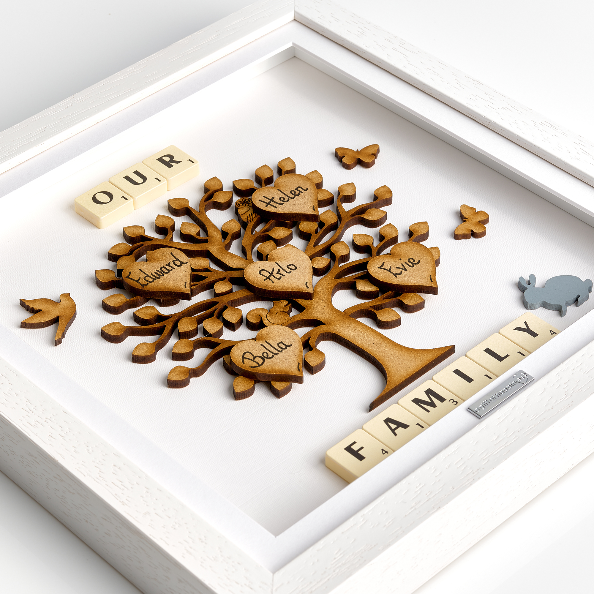 Family Tree Personalised Gift Frame