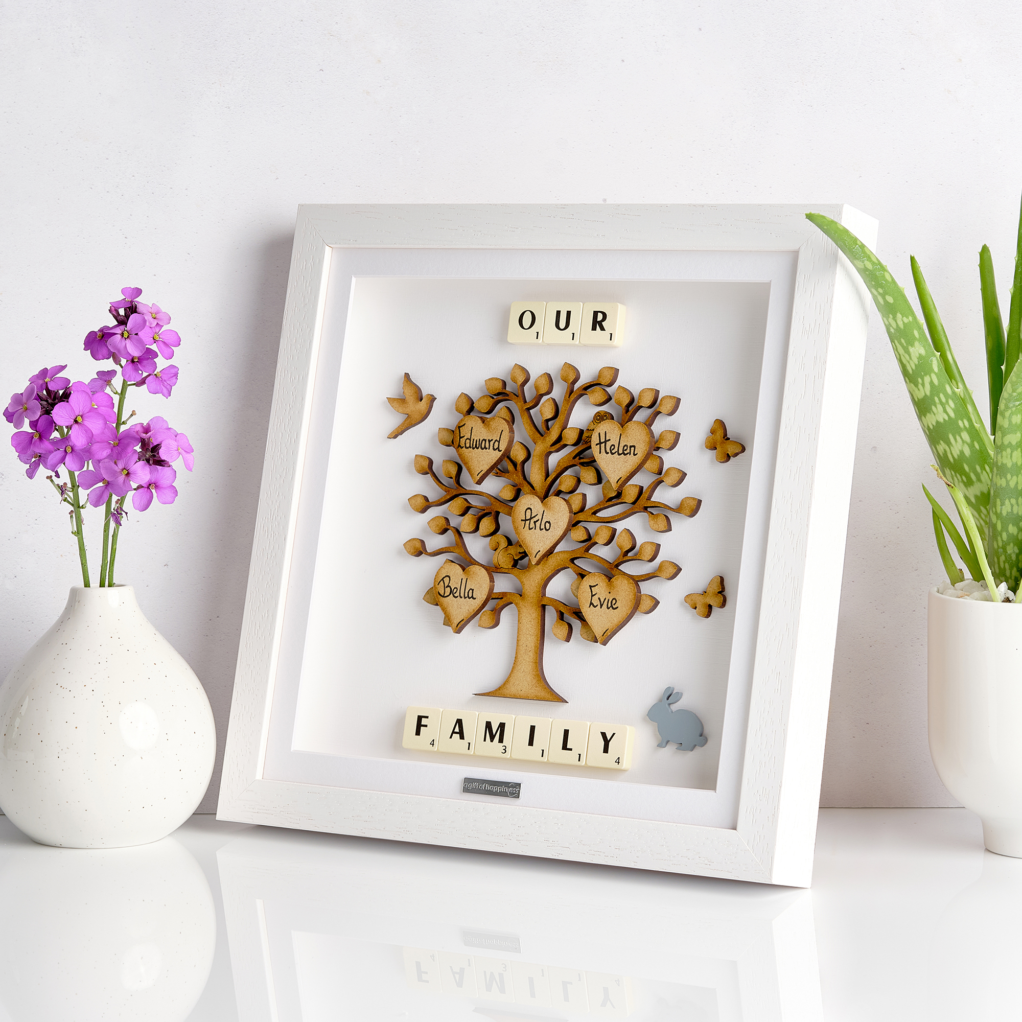 Family Tree Personalised Gift Frame