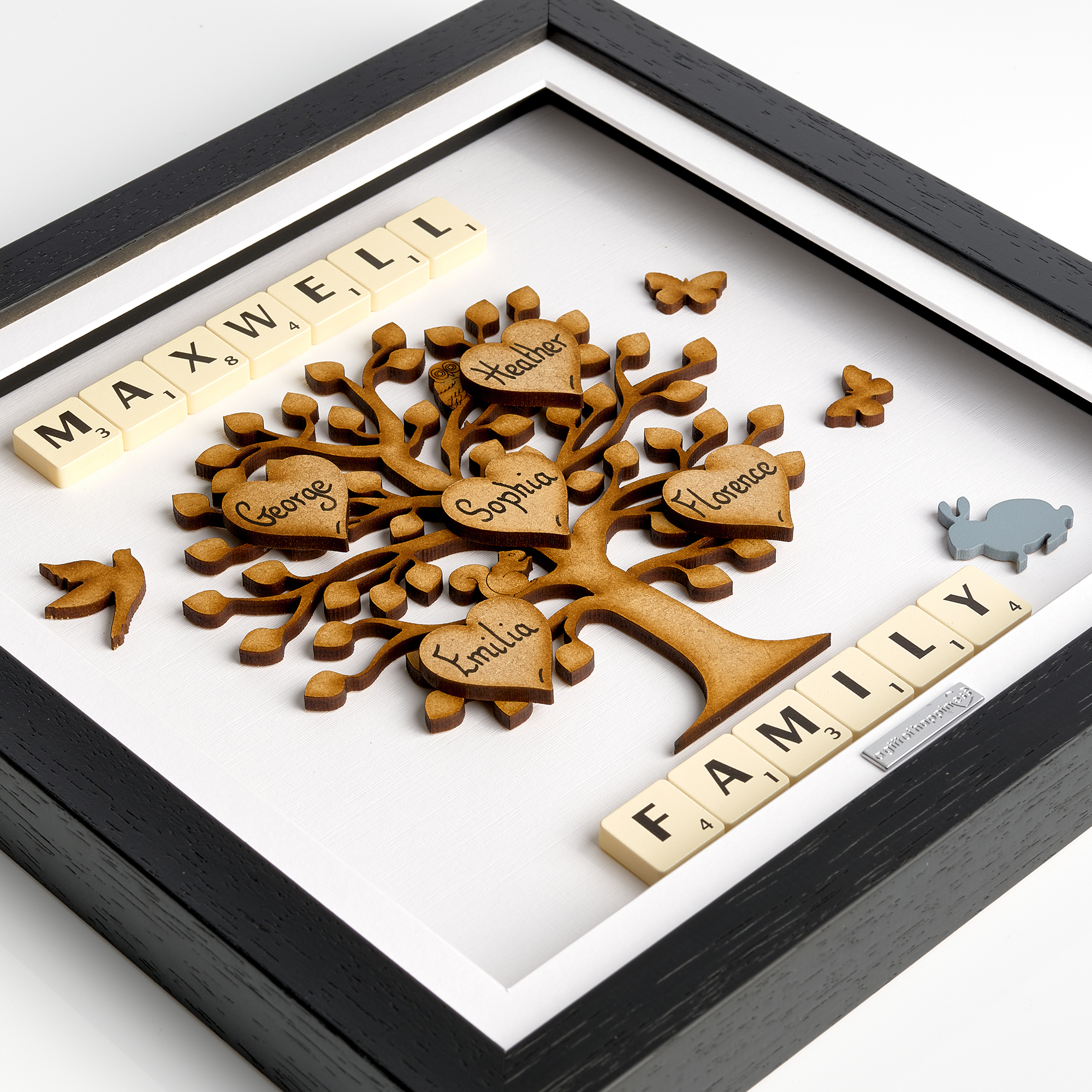 Family Tree Personalised Gift Frame