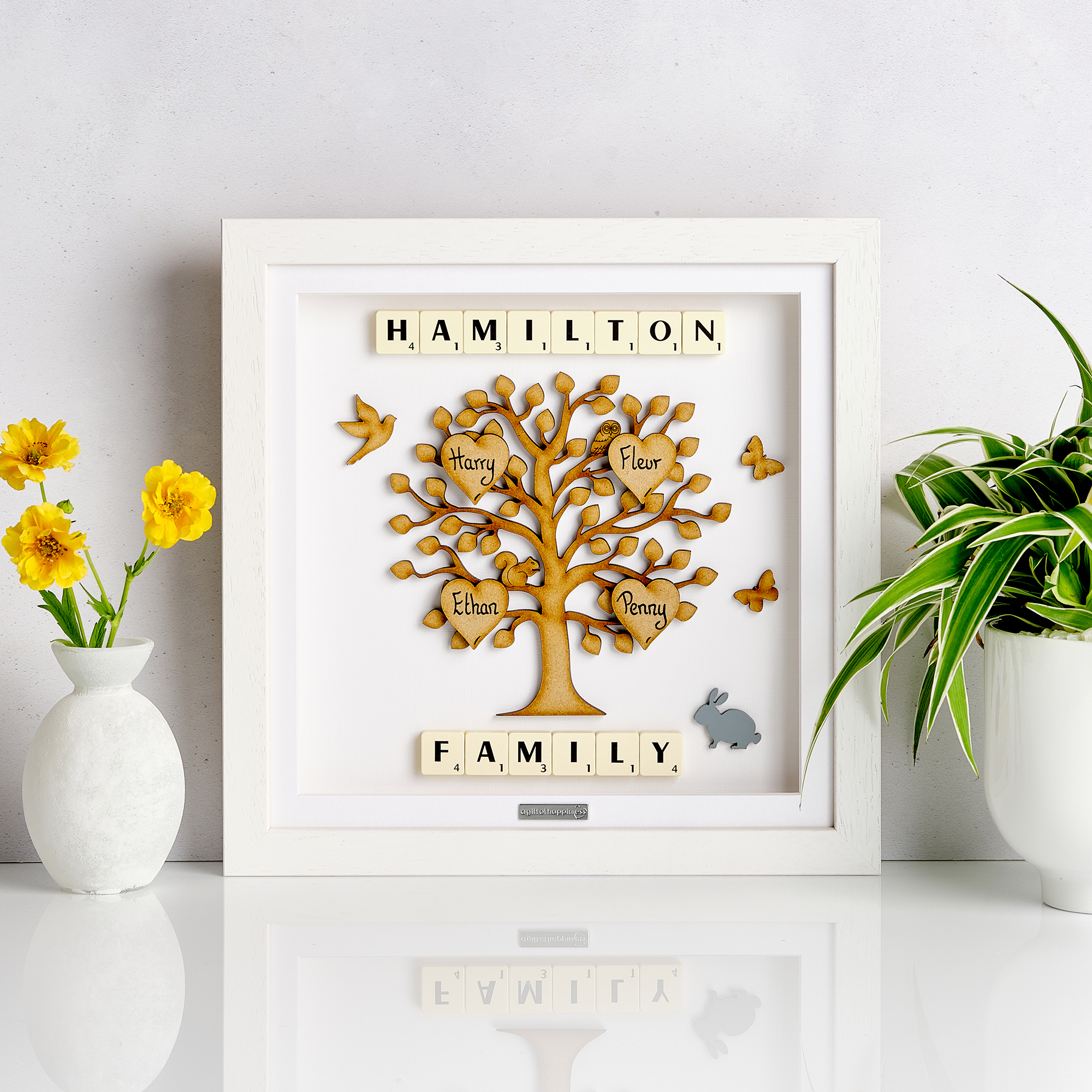 Family Tree Personalised Gift Frame