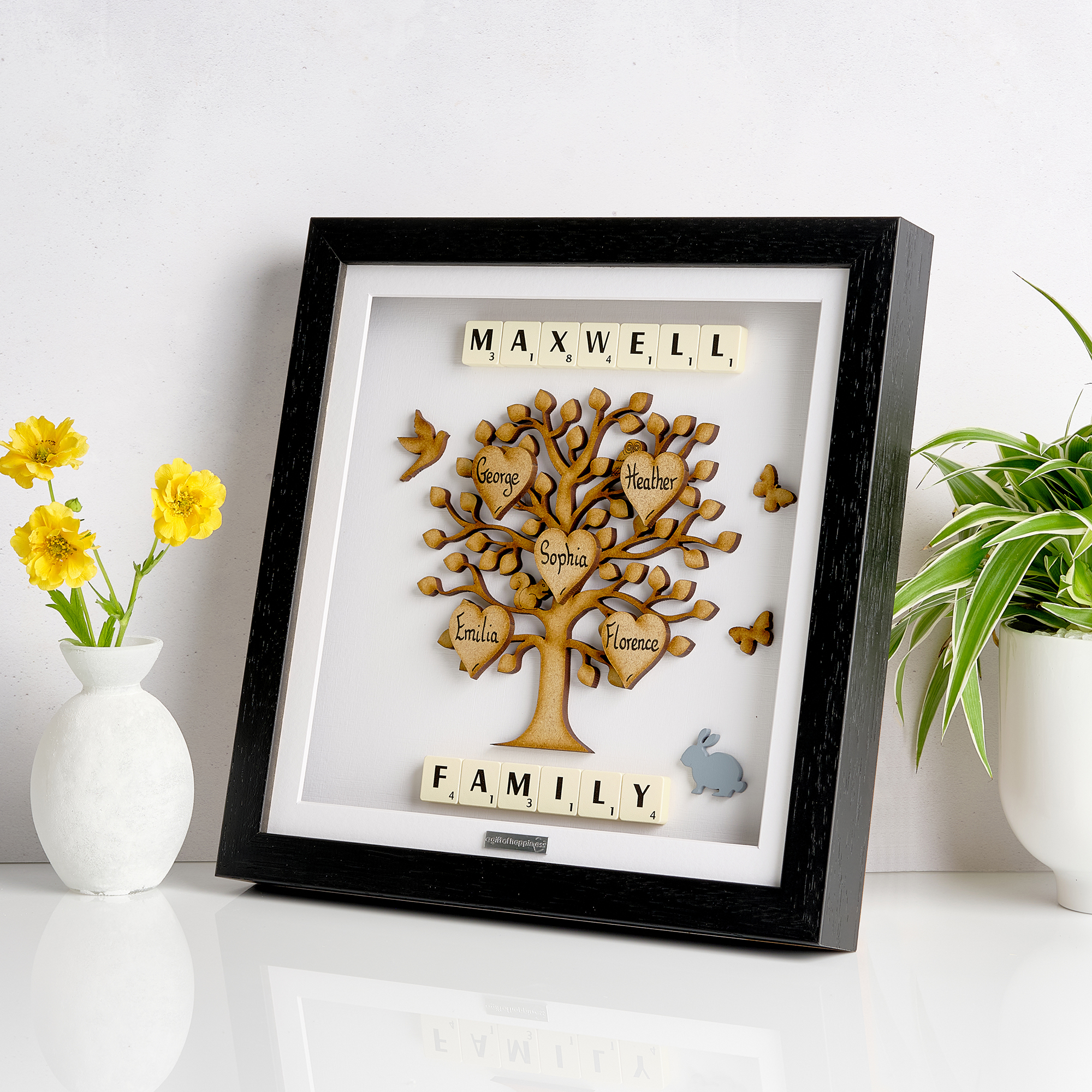 Family Tree Personalised Gift Frame