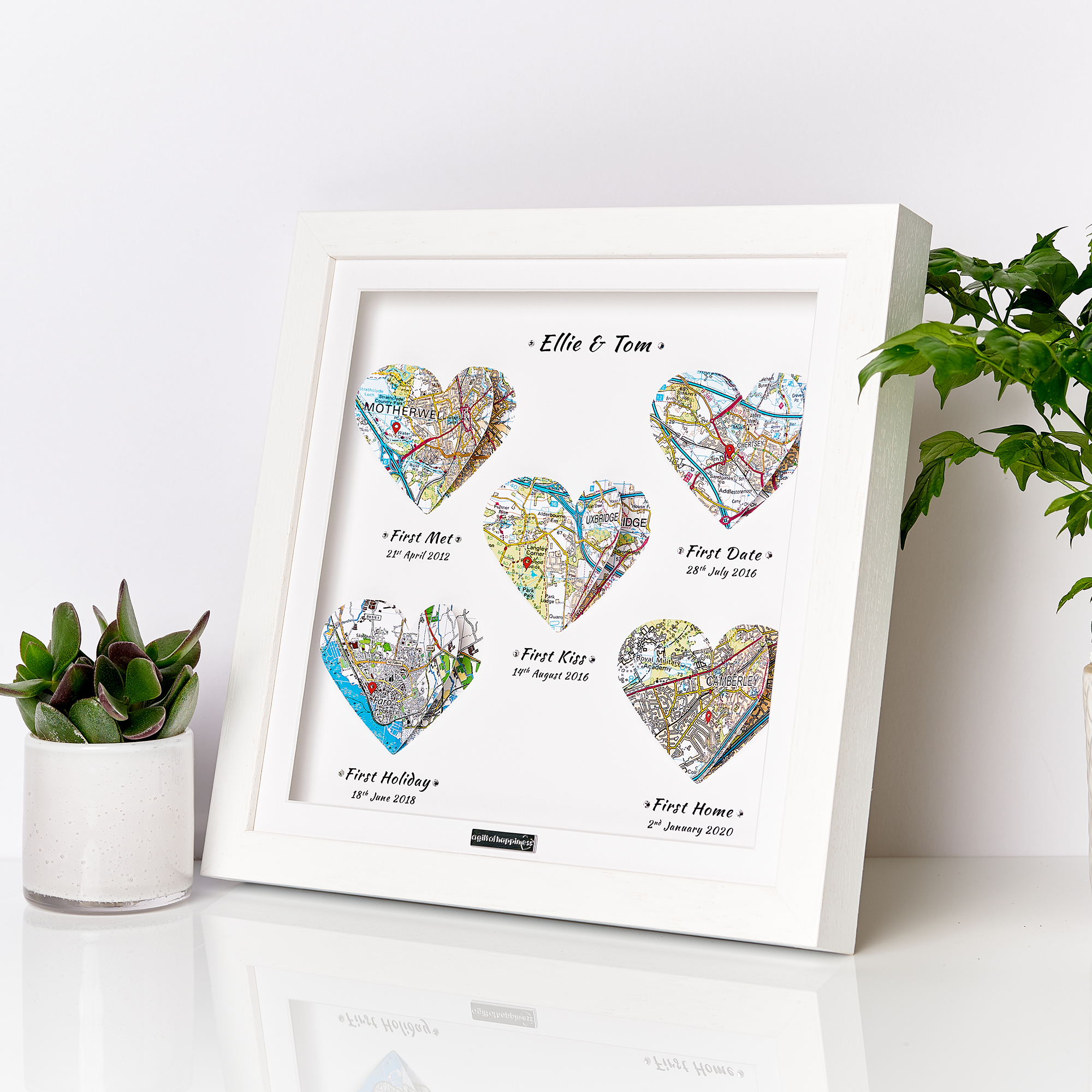 5 MAP EXAMPLES HEART STRUTT SQ