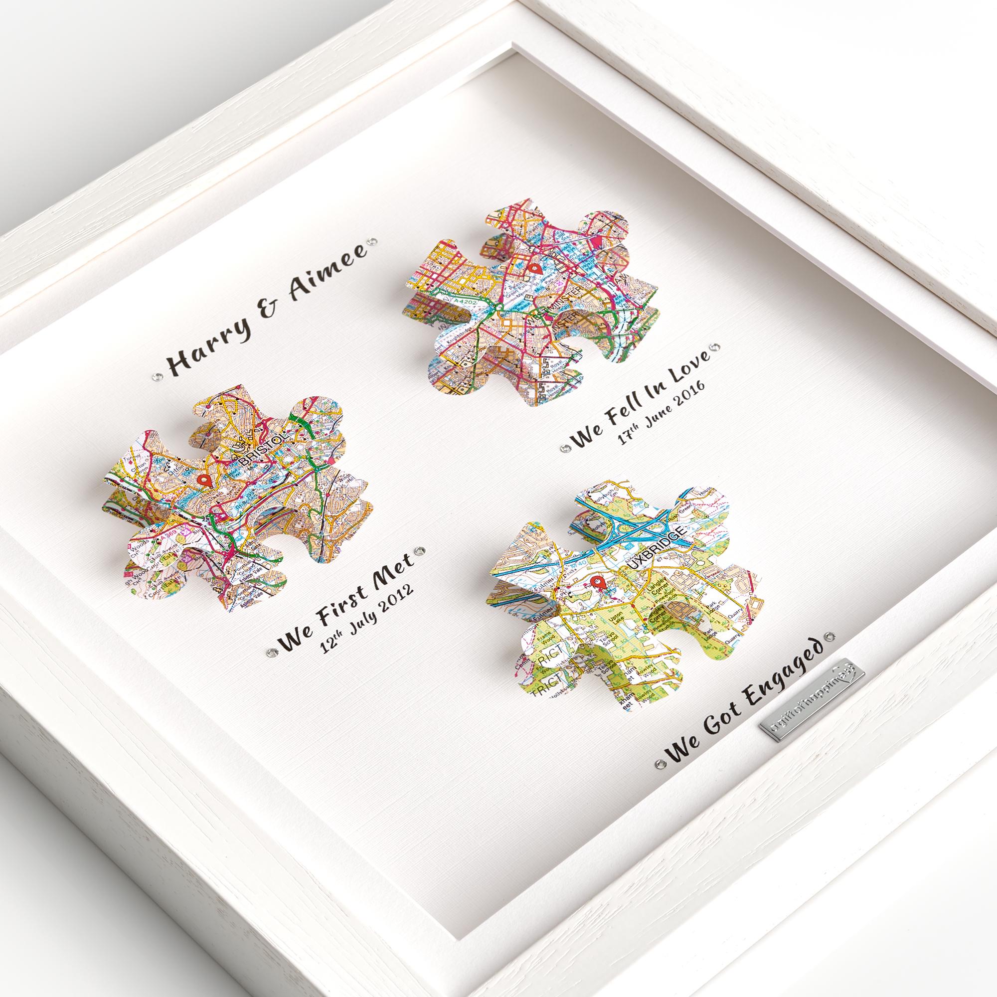 MET LOVE ENGAGED JIGSAW FLAT SQ